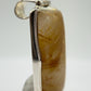 Golden Needle Inclusion Quartz Pendant – Natural Crystal Statement in Sterling Silver