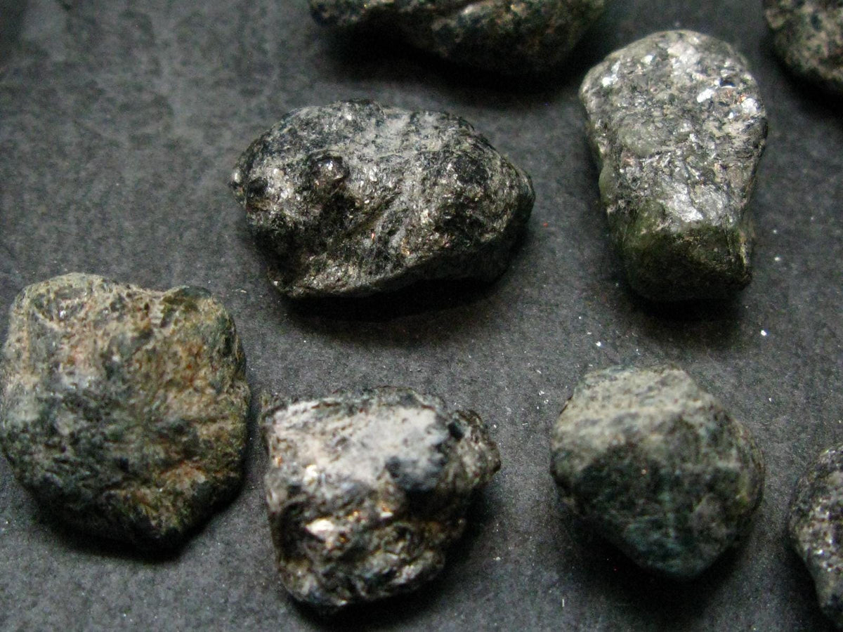 Lot of 10 Alexandrite Chrysoberyl Crystals From Zimbabwe - 34.16 Grams