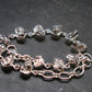 Meteorite Sterling Silver Bracelet - 24.42 Grams - Size Adjustable