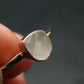 Phenakite Phenacite Crystal Silver Ring From Brazil - Size 7 - 1.84 Grams