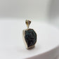 Raw Grandidierite Crystal Pendant Blue Green Gemstone Silver Necklace Rare Stone Jewelry Gift
