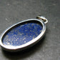 Lapis Lazuli Silver Pendant From Afghanistan - 1.7" - 11.07 Grams