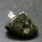 Rare Stonehenge Bluestone SS Pendant From Wales UK - 1.0" - 5.73 Grams