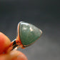 Extremely Rare Grandidierite Silver Ring From Madagascar - Size 6 - 2.63 Grams