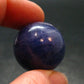 Rare Tanzanite Sphere Ball From Tanzania - 26.36 Grams - 0.9"