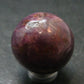 Genuine Ruby Corundum Sphere from India - 1.2" - 55.32 Grams