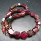 Gem Red Tourmaline Necklace from Brazil - 17"