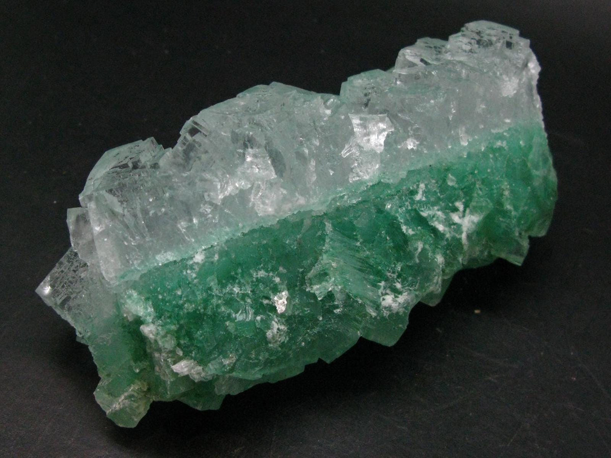 Green Halite Cluster From Poland - 5.1" - 377 Grams