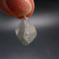Natural Blue Celestite Celestine 925 Silver Pendant from Madagascar - 0.9" - 3.88 Grams