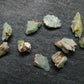 lot of 10 Very Rare Phosphophyllite Crystals From Bolivia - 7.70 Carats
