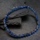Blue Kyanite Genuine Bracelet ~ 7 Inches ~ 4mm Round Facetted Beads