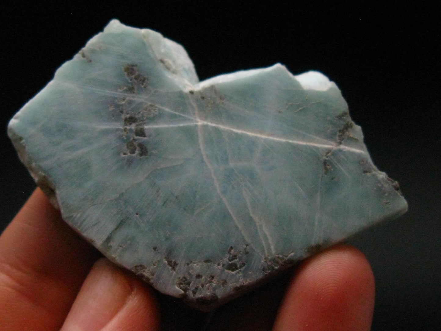 Larimar Polished Slab From Dominican Republic - 2.3"