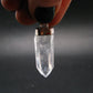 Lemurian Quartz Crystal Pendant From Brazil - 1.6" - 6.62 Grams