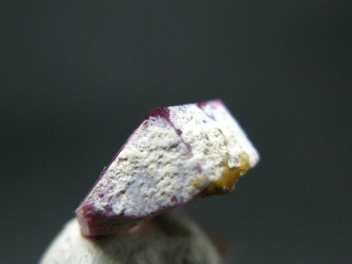 Beautiful Rare Gem Bixbite Red Beryl Emerald Cut Stone From Utah USA - 3.43 Carats - 5x4mm
