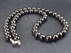 Elite Shungite Necklace with 8mm Round Beads From Russia - 18"