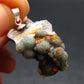 Rare Wavellite Cluster Silver Pendant From Arkansas, USA - 1.2" - 5.68 Grams