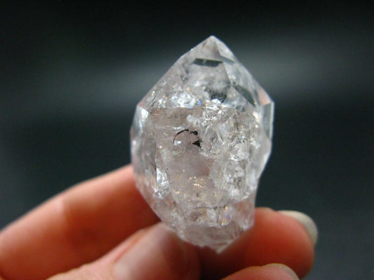 Fine Herkimer Diamond Quartz Crystal From New York - 1.4" - 17.52 Grams