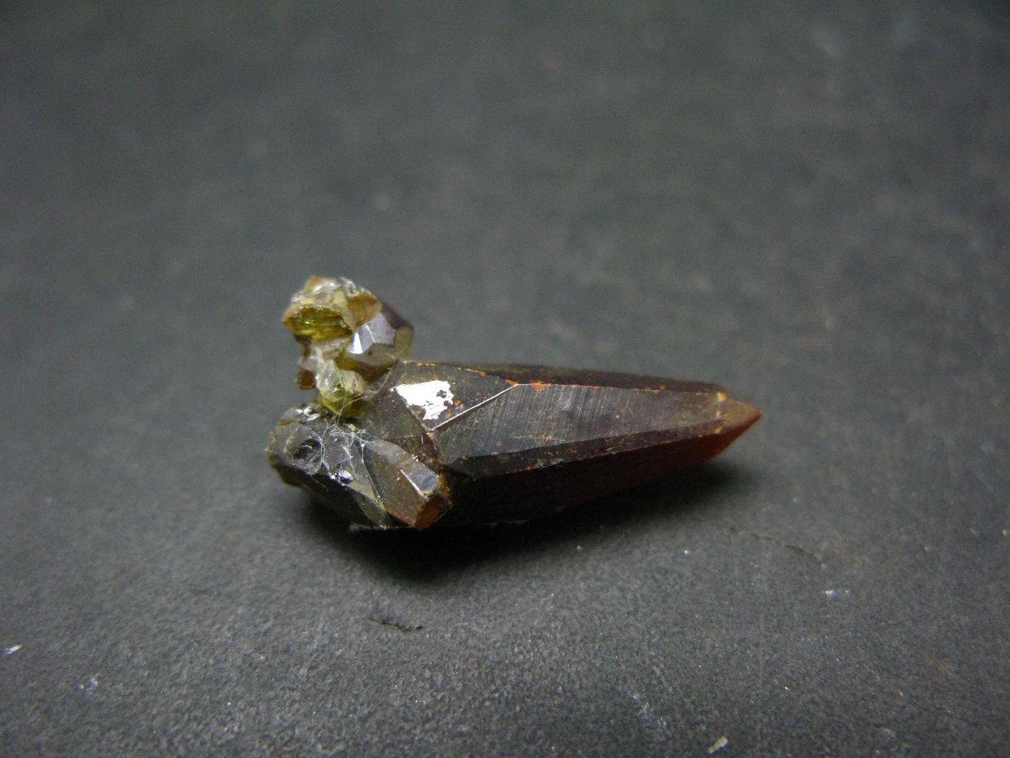 Stunning Fire Red Zincite Zinkite Crystal From Poland - 0.9" - 19.90 Carats