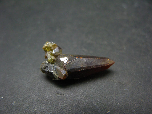 Stunning Fire Red Zincite Zinkite Crystal From Poland - 0.9" - 19.90 Carats