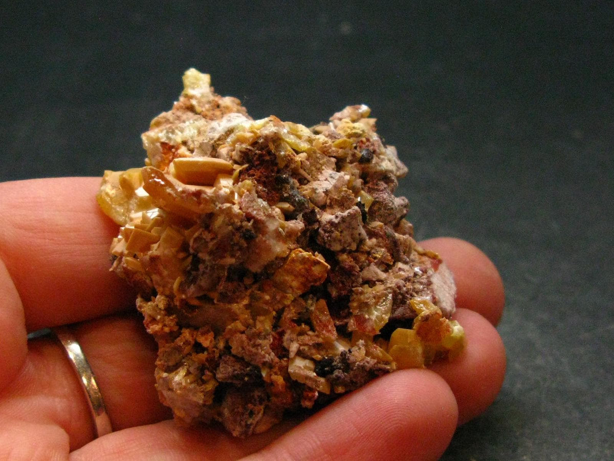 Wulfenite Cluster From Arizona - 1.9"- 49.68 Grams