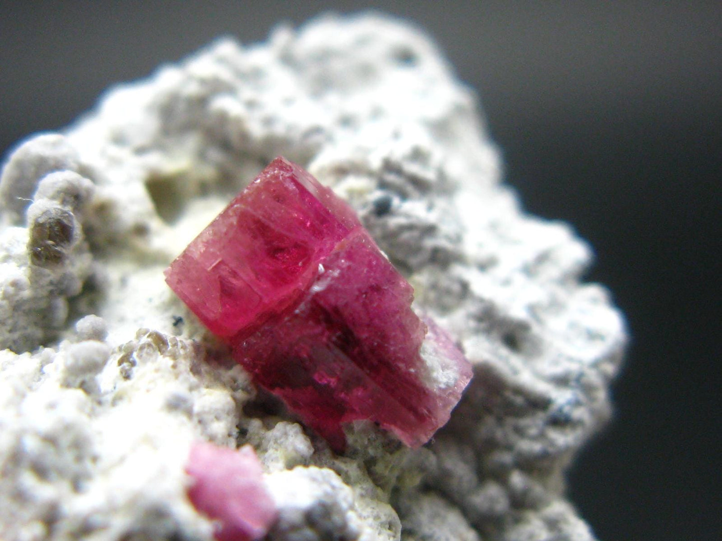 Rare Gem Bixbite Red Emerald Beryl Cluster From Utah USA - 1.2" - 6.32 Grams