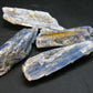 Lot of Four Blue Kyanite Crystal From Brazil