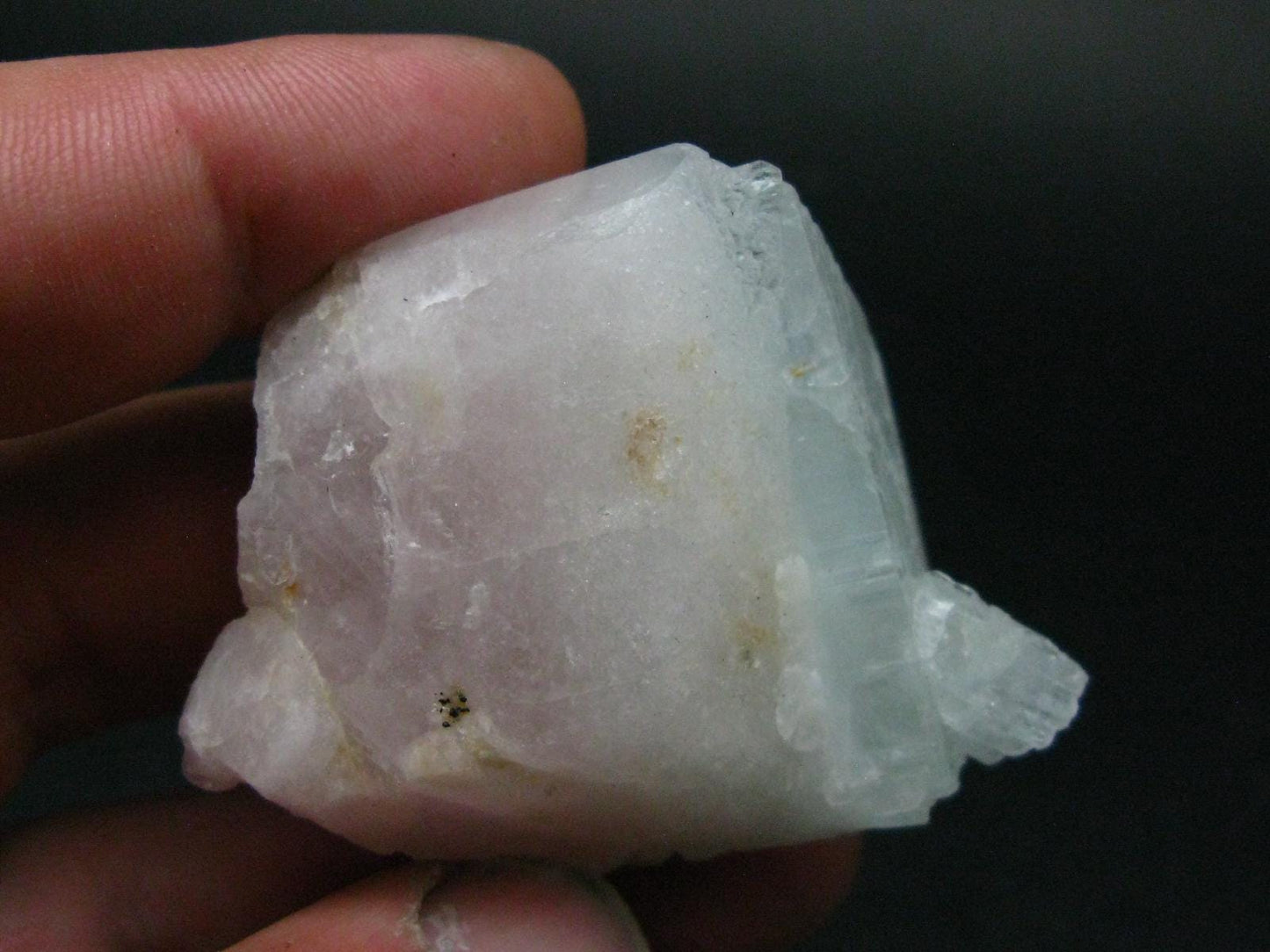 Rare Bicolor Pink Morganite & Blue Aquamarine Beryl Crystal From Pakistan - 2.2" - 65.81 Grams