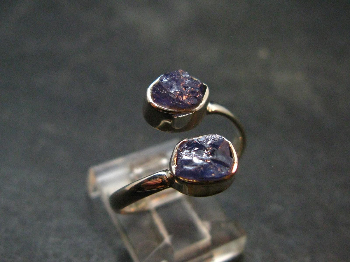 Tanzanite (Zoisite) Sterling Silver Ring - 2.79 Grams - Size 7