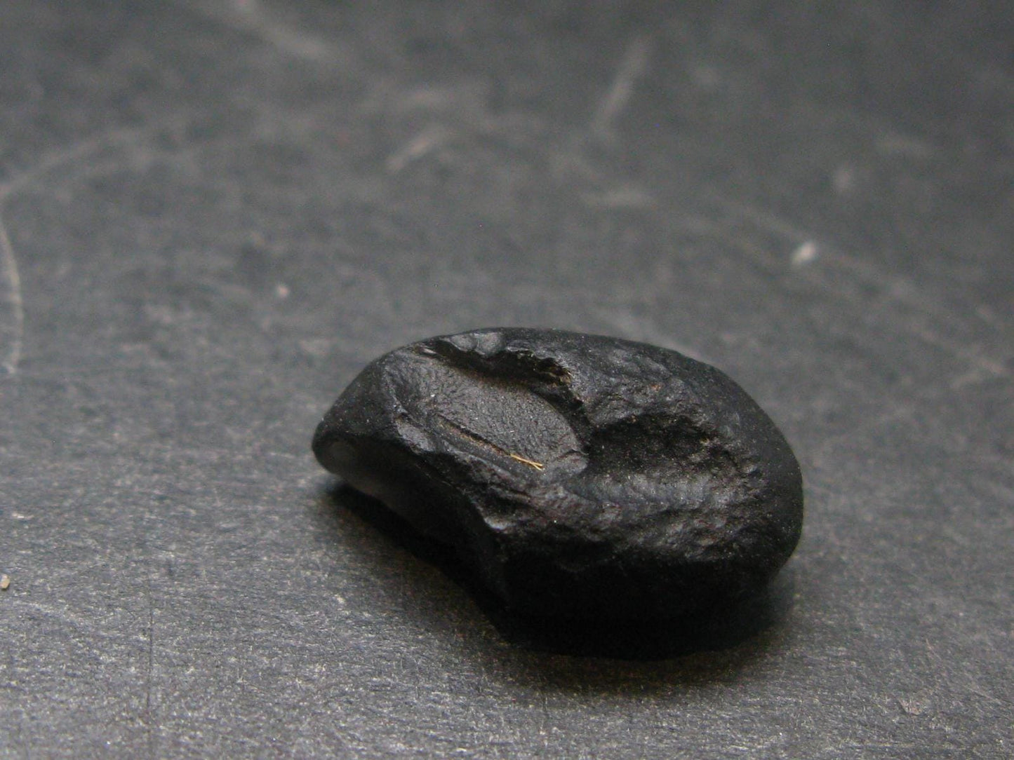 Rare Saffordite Cintamani Stone Pseudotektite Piece from Arizona USA - 7.10 Carats - 0.6"