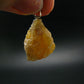 Heliodor (Yellow Beryl) Crystal Silver Pendant From Brazil - 1.1" - 5.38 Grams