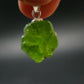 Peridot Olivine Pendant in SS From Arizona - 0.8" - 2.68 Grams