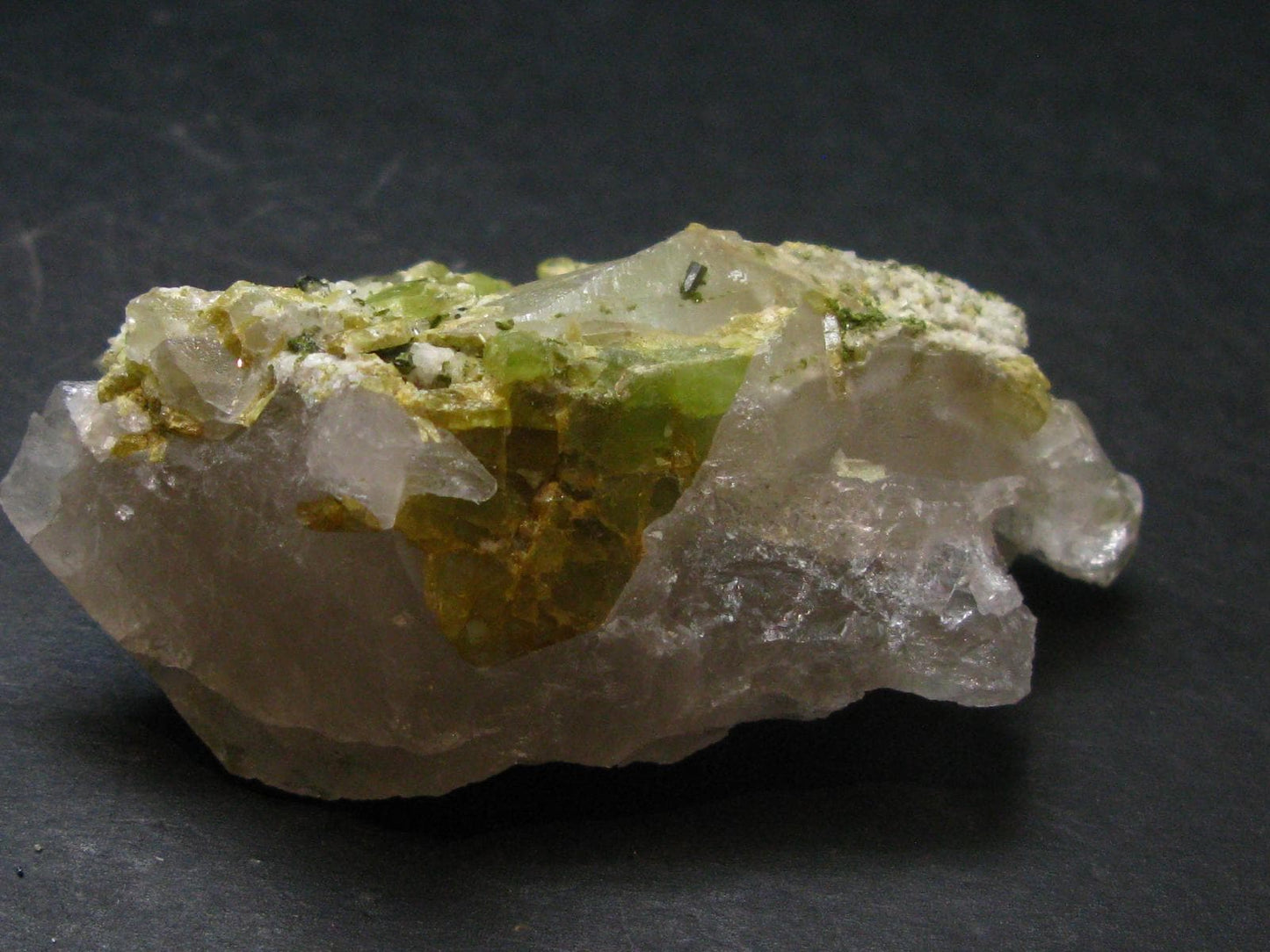 Rare Titanite Sphene Crystal Cluster From Brazil - 2.9"