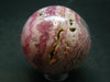 Rhodochrosite Sphere Ball from Argentina - 1.6" - 108.9 Grams