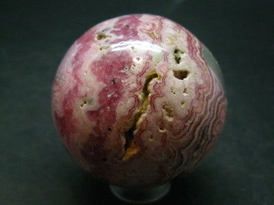 Rhodochrosite Sphere Ball from Argentina - 1.6" - 108.9 Grams