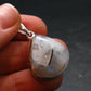 Natural Glow From Inside Moonstone Silver Plated Pendant - 1.2" - 7.0 Grams