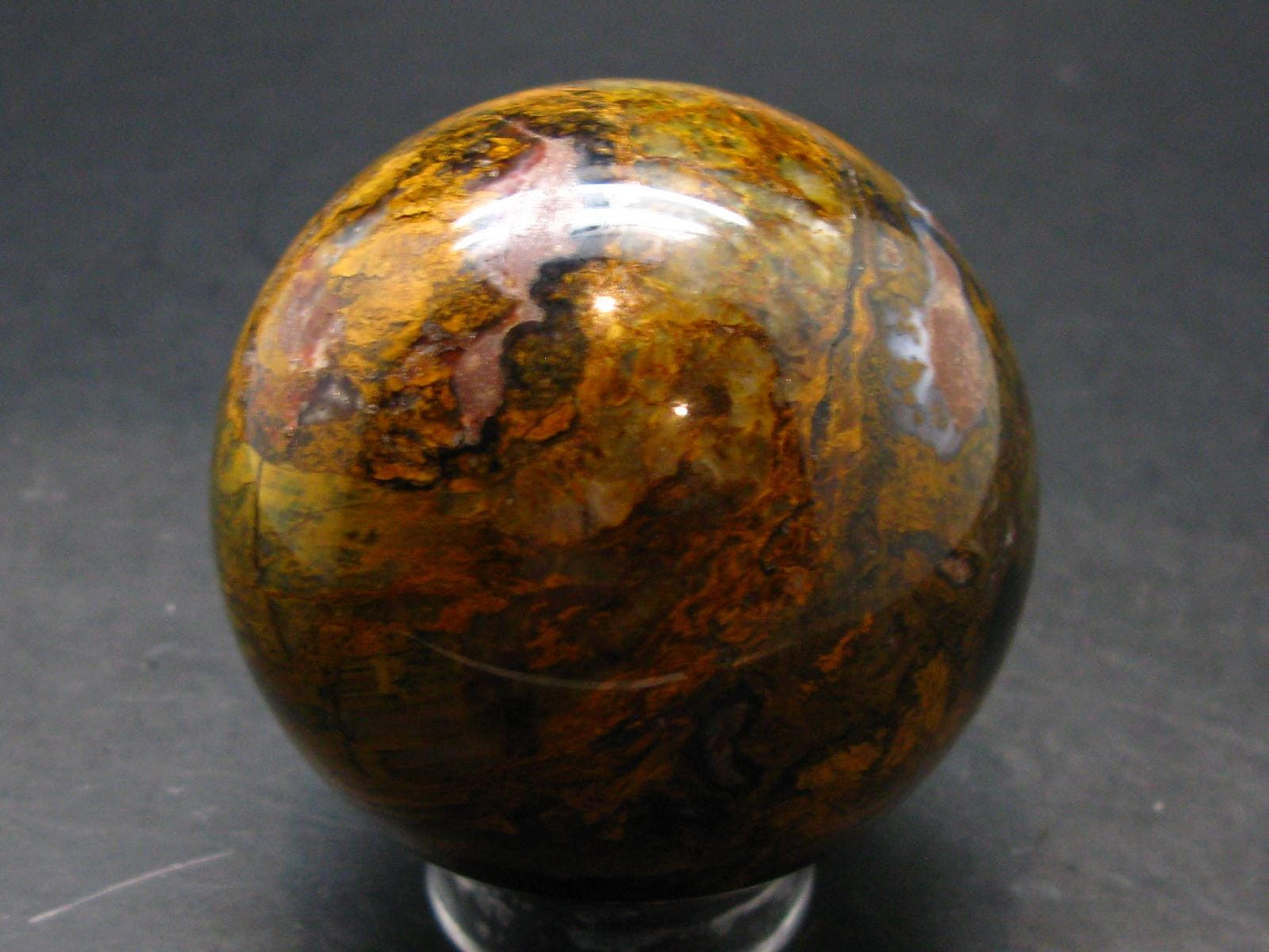 Pietersite Sphere From Namibia - 2.3" - 320.47 Grams