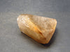 Large Polished Rutilated Quartz Crystal from Brazil - 2.1" - 59.3 Grams