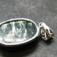 Seraphinite Clinochlore Silver Pendant From Russia - 1.3'' - 5.39 Grams