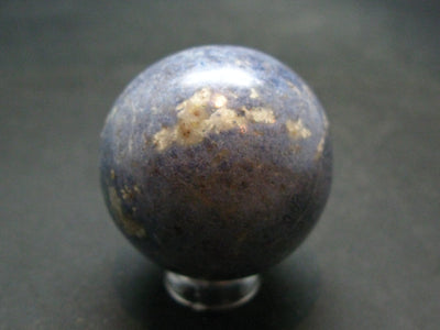 Dumortierite Ball Sphere From Peru - 62.32 Grams - 1.1"