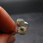Phenakite Phenacite Crystal Silver Ring From Russia - Size 9 - 2.46 Grams