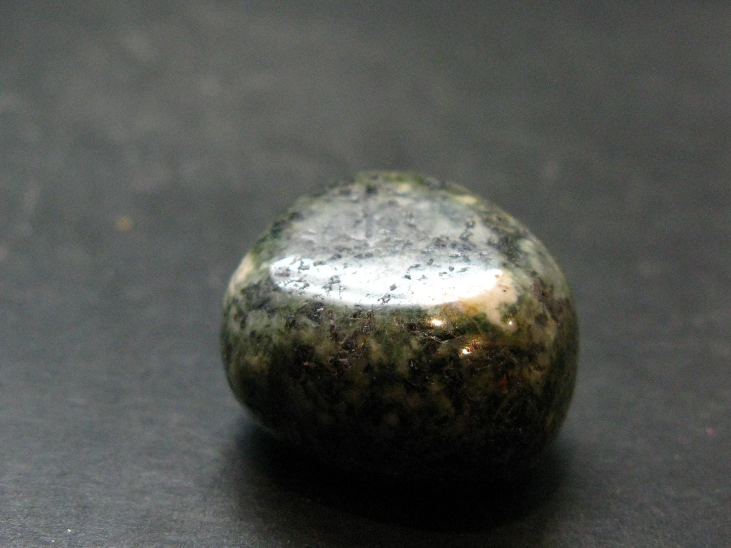Rare Stonehenge Preseli Bluestone Tumbled Crystal From Wales UK - 0.8" - 16.76 Grams