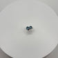 Swiss Blue Topaz Stud Earrings in Sterling Silver - Weight 0.77 Grams