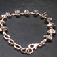Meteorite Sterling Silver Bracelet - 24.42 Grams - Size Adjustable