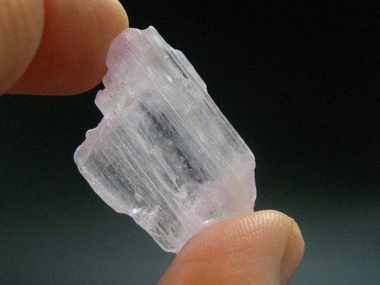 Gem Kunzite Spodumene Crystal From Afghanistan - 1.1" - 7.41 Grams