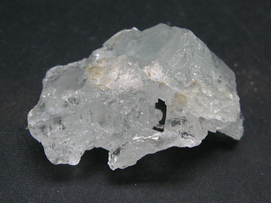 Gem Aquamarine Etched Crystal Blue Beryl From Brazil - 86.3 Carats - 1.5"