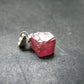 Rhodochrosite Sterling Silver Pendant From Alma Colorado, USA - 0.6" - 0.92 Grams