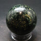 Nice Polished Seraphinite Clinochlore Sphere From Russia - 1.7"