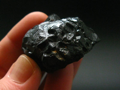 Fine Black Tourmaline Schorl Crystal From Namibia - 1.5"