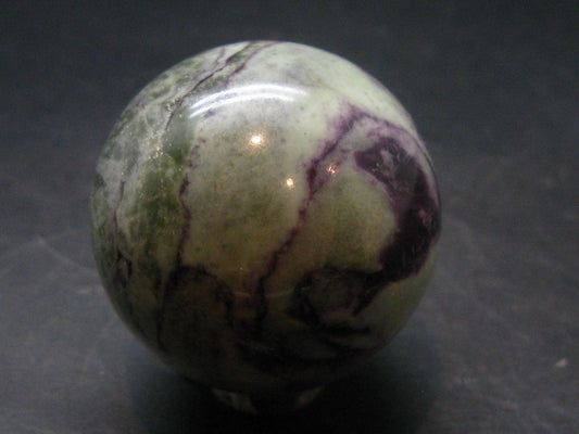 Very Rare Large Kammererite Chrome Clinochlore Sphere Ball From Turkey - 1.6" - 113.2 Grams