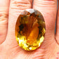 Stone of Success!! Genuine Intense Yellow Citrine Cut Stone From Brazil - 1.2" - 48.35 Carats